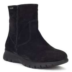 Botki Caprice 9-26424-23 008 Black Nubuc