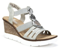 Sandały Rieker 65540-40 grey