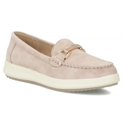 Skórzane mokasyny Filippo DP6135/26 TP taupe
