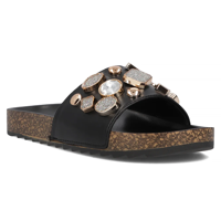 Klapki Filippo DK621/24 BK czarne