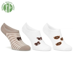 Skarpety damskie Filippo 3-PAK Huggie Bear