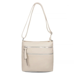 Beżowa torebka listonoszka classic