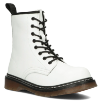 Skórzane glany Filippo GL429/23 WH białe