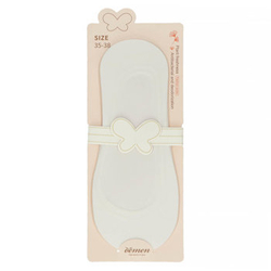 Stopki damskie balerina oemen białe