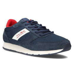 Skórzane buty Filippo MSP2117/21 NV granatowe