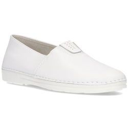 Skórzane półbuty slip-on Filippo DP2134/21 WH białe