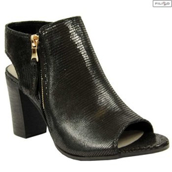 Sandały NESSI 65205 czarny lizaro 8020078