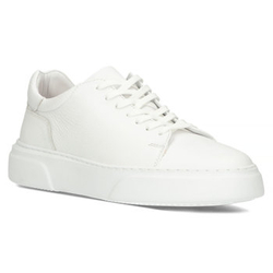 Skórzane Sneakersy Filippo MP920/23 WH białe
