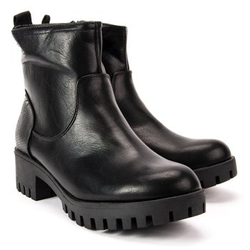 Botki FILIPPO DBT334/17 BK Czarne