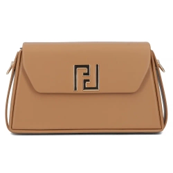 Brązowa torebka do ręki brown simplicity