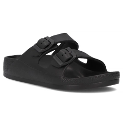 Klapki News 24SD97-7738 czarne