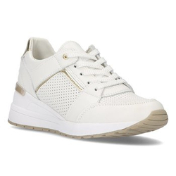 Skórzane sneakersy Filippo DP2003/22 WH białe