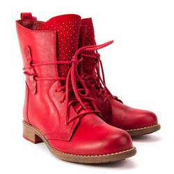 Botki Filippo 03252-08 Czerwone