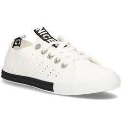 Trampki Filippo DP2288/21 WH BK białe