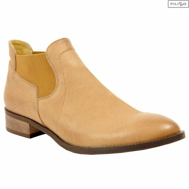 Botki FILIPPO 1051 camel/camel snake 8022330