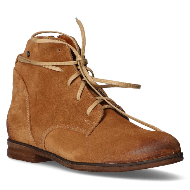 Botki Filippo 60259 camel welur