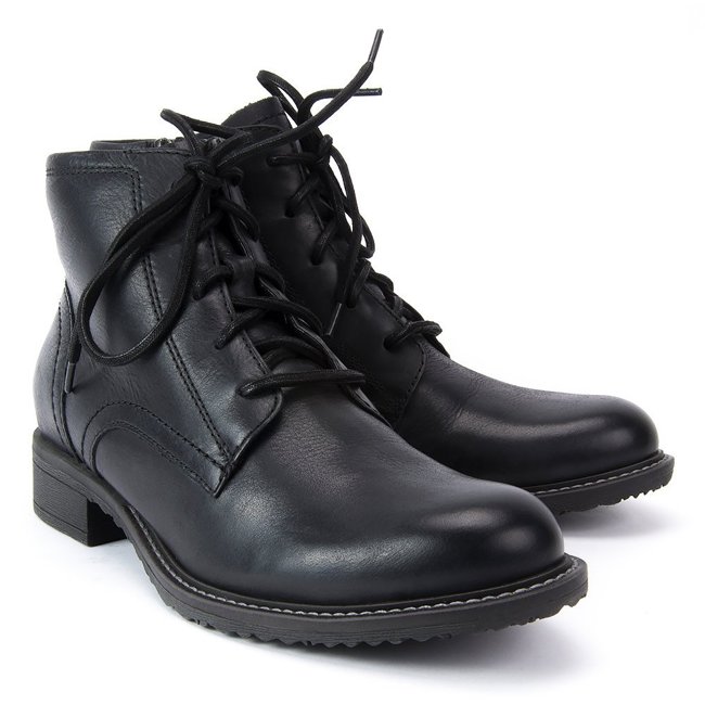 Botki Tamaris 1-25245-29 003 black leather