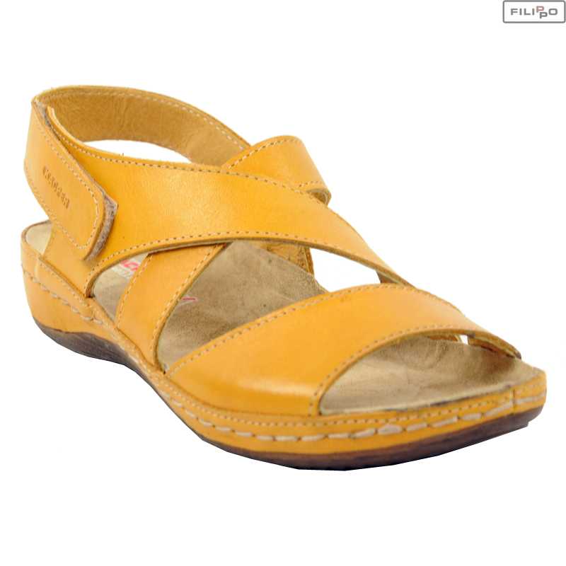 Sandały KACPER 2-2510 k.138 żółty 8022577