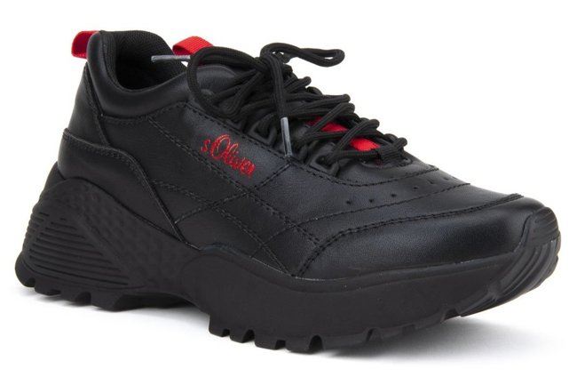 Sneakersy S.Oliver 5-23643-33 001 Black