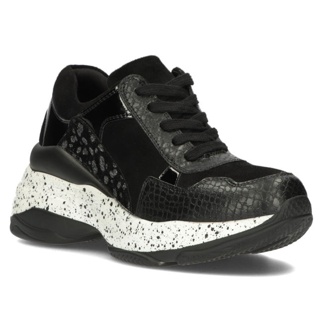 Sneakersy SDS 8026-SP czarne